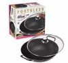 Panela Wok 32 Com Tampa de Vidro 