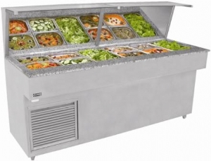 Balco Pista Quente Encosto S/C P/ 7 GN7